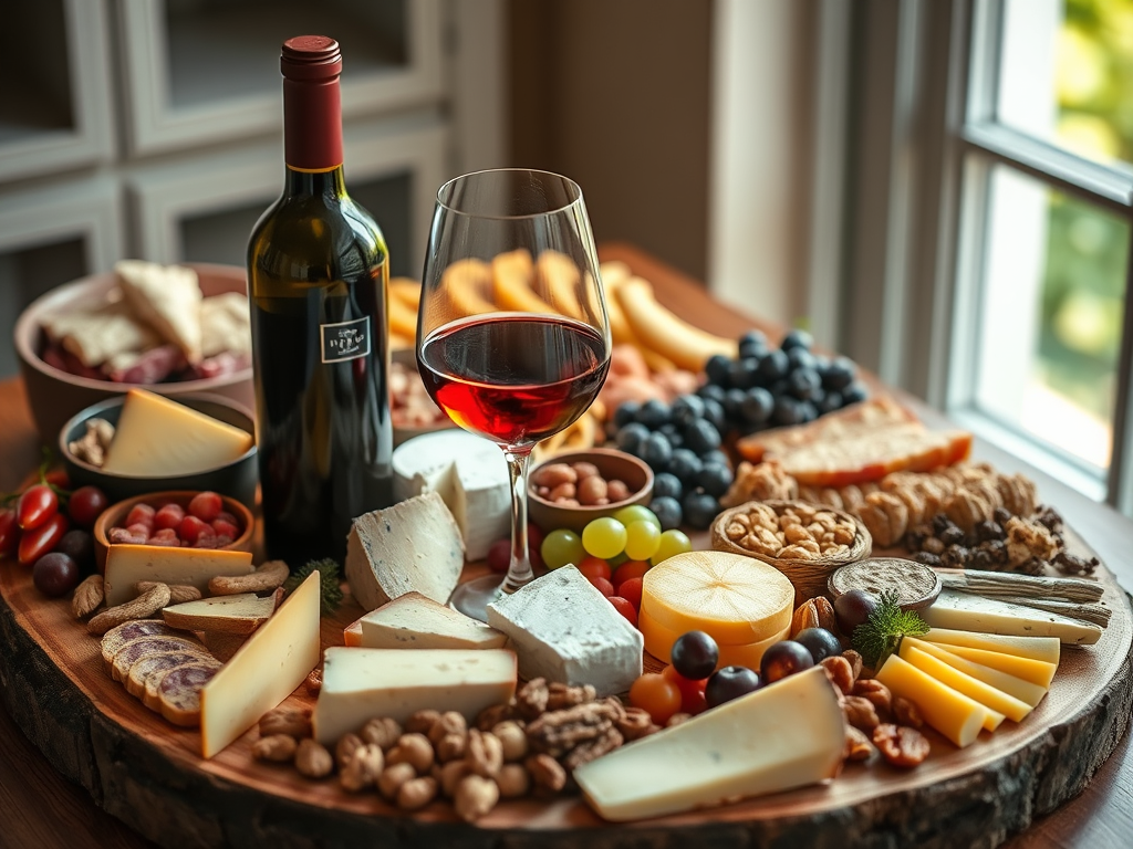 Accords mets et vins : Que boire avec une grazing table&nbsp;?